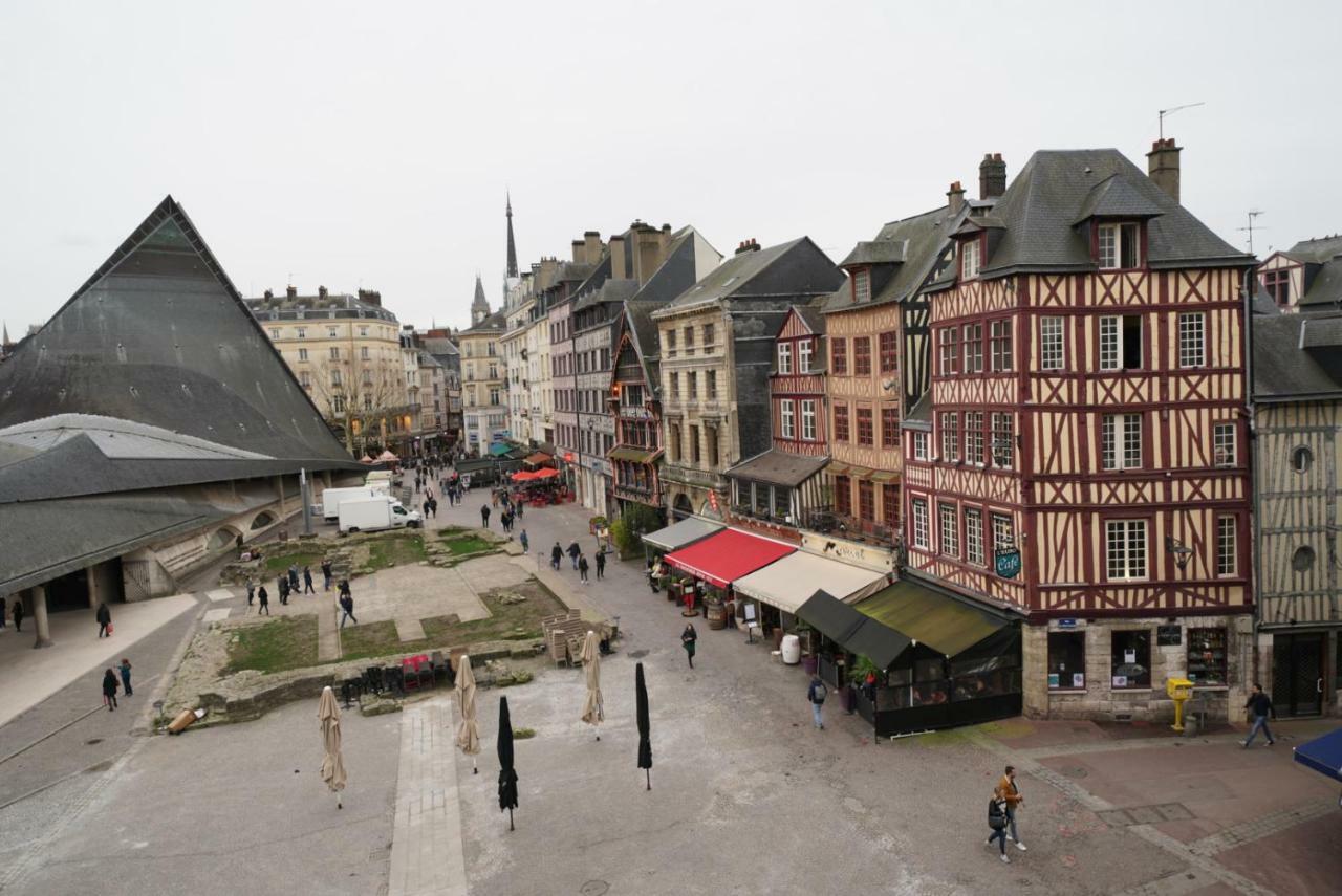 Appartement Place Du Vieux Marche Rouen Exterior photo